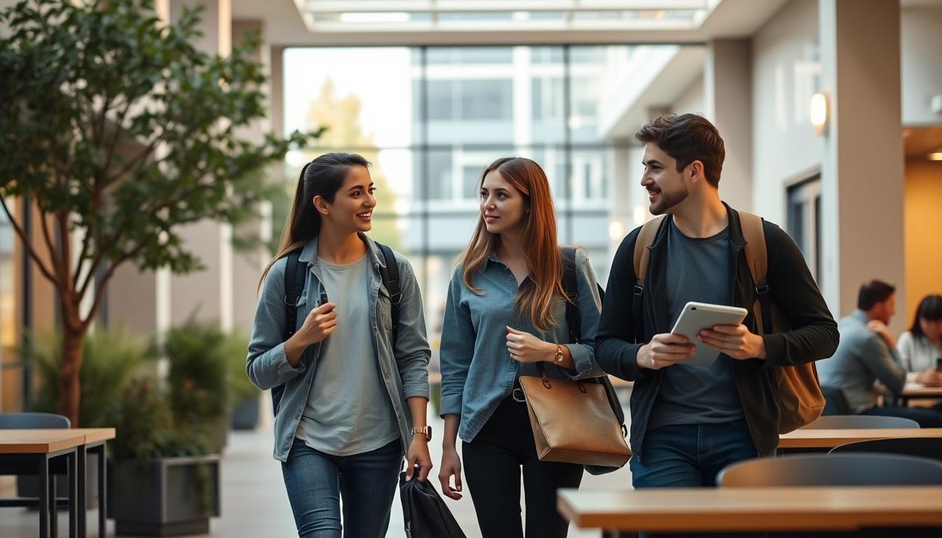 Students and educational resources in a modern learning environment